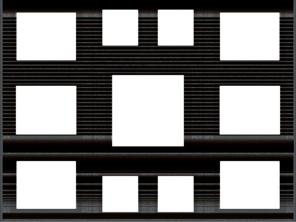 Yellow Star Moving Photo - Monochrome (1024x768), Png Download