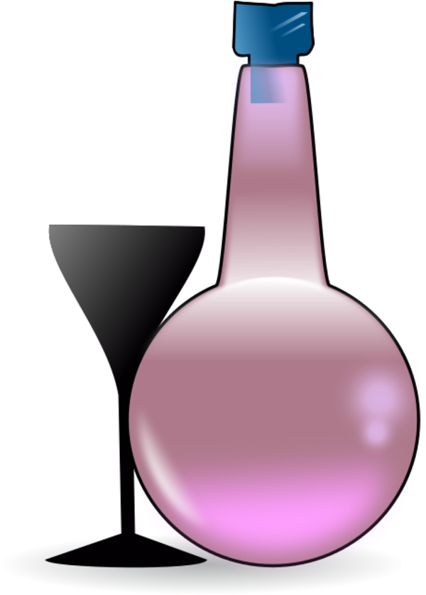 Bottle Of Absinth - Glass Bottle (600x838), Png Download