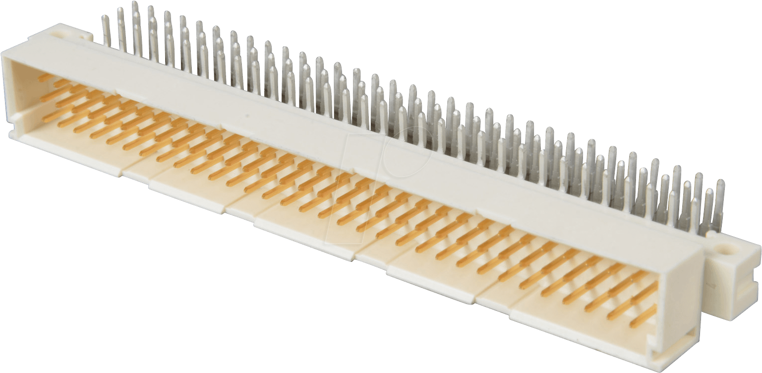 Multipoint Plug 96-pin, Angled, A B C, Thr Erni - Picket Fence (1560x763), Png Download