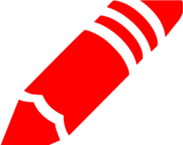 Red Crayon (640x480), Png Download
