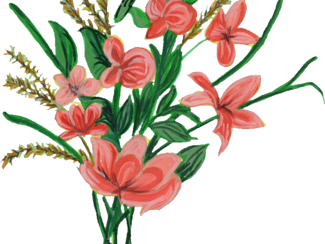 Gladiolus Clipart Transparent - Flower In Png Format (640x480), Png Download
