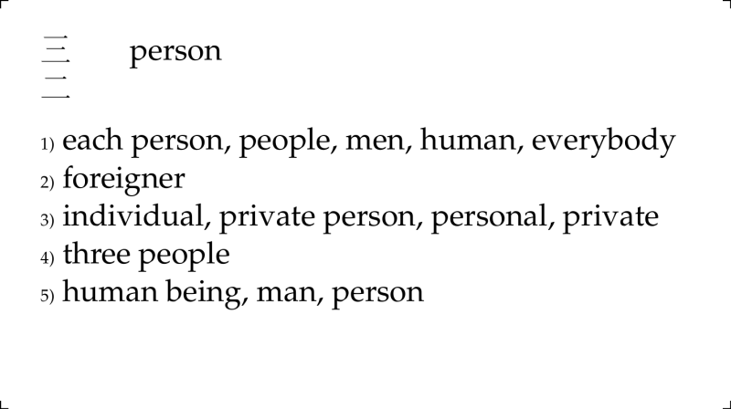 Back Side Of The Kanji Card For 人 - Kanji Flashcards Pdf (800x448), Png Download