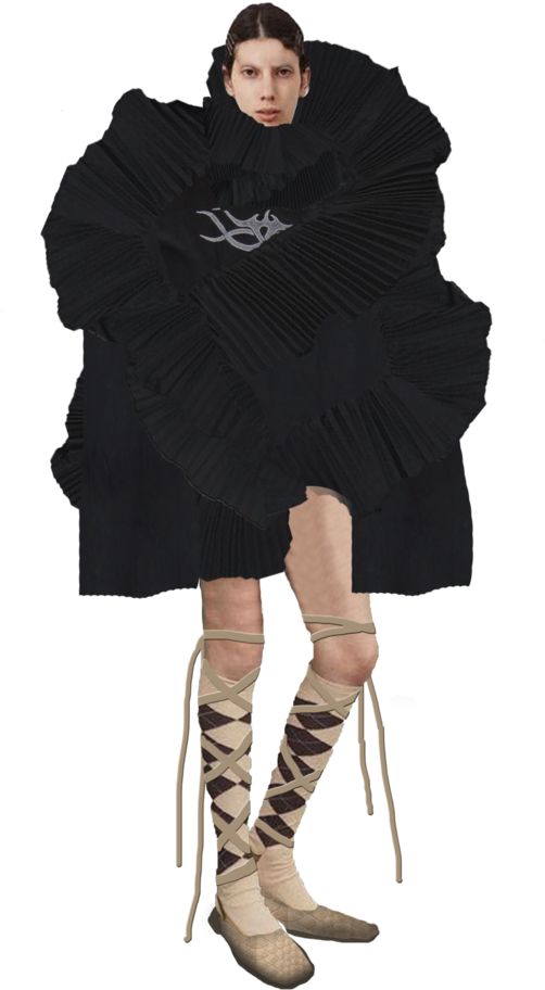 Yulia Kjellsson - Fashion Show (506x1100), Png Download