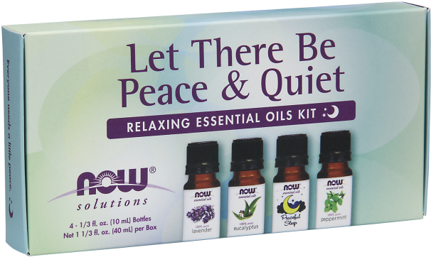 Let There Be Peace & Quiet Essential Oils Set Two Farm - Essential Oil (620x620), Png Download