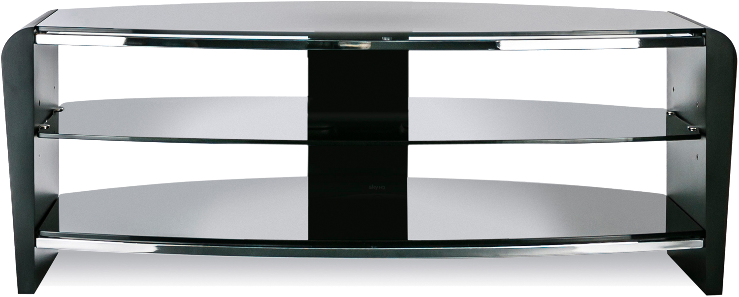 Buy Alphason Francium 1100 Black - 1100 Tv Stand (1500x1500), Png Download