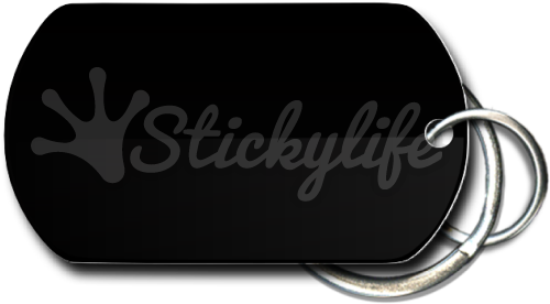 Rest In Peace Key Chain - Label (940x587), Png Download