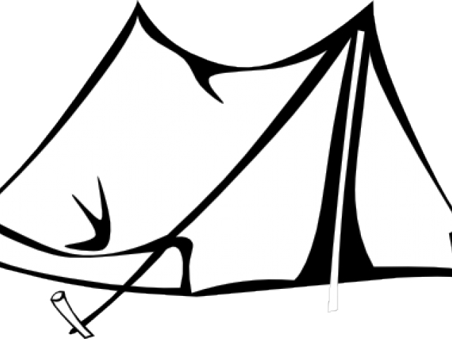 Camp Tent Cliparts - Tent Clip Art (640x480), Png Download