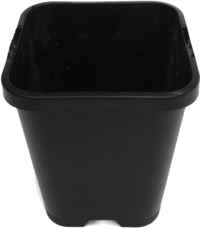 85mm Square Plastic Pots - Flowerpot (560x560), Png Download