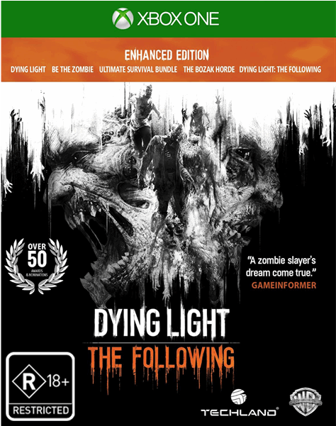 The Following - Dying Light Enhanced Edition Ps4 (600x600), Png Download
