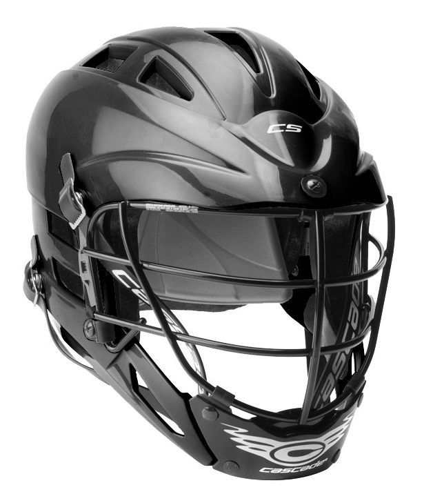 Show Details For Cascade Cs Youth Lacrosse Helmet (628x729), Png Download