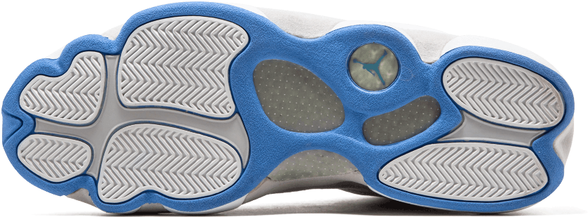 The Daily Jordan Air 13 University Blue - Sneakers (1000x600), Png Download