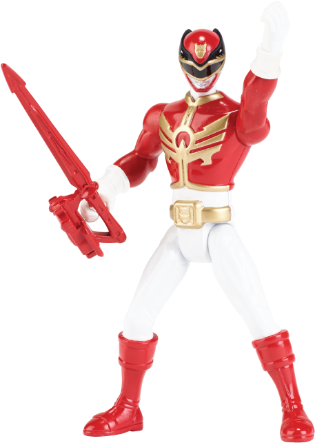 Mmpr Smf - Red Power Ranger No Background (466x681), Png Download