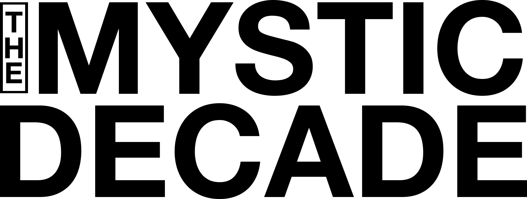The Mystic Decade - Pattern (1844x698), Png Download
