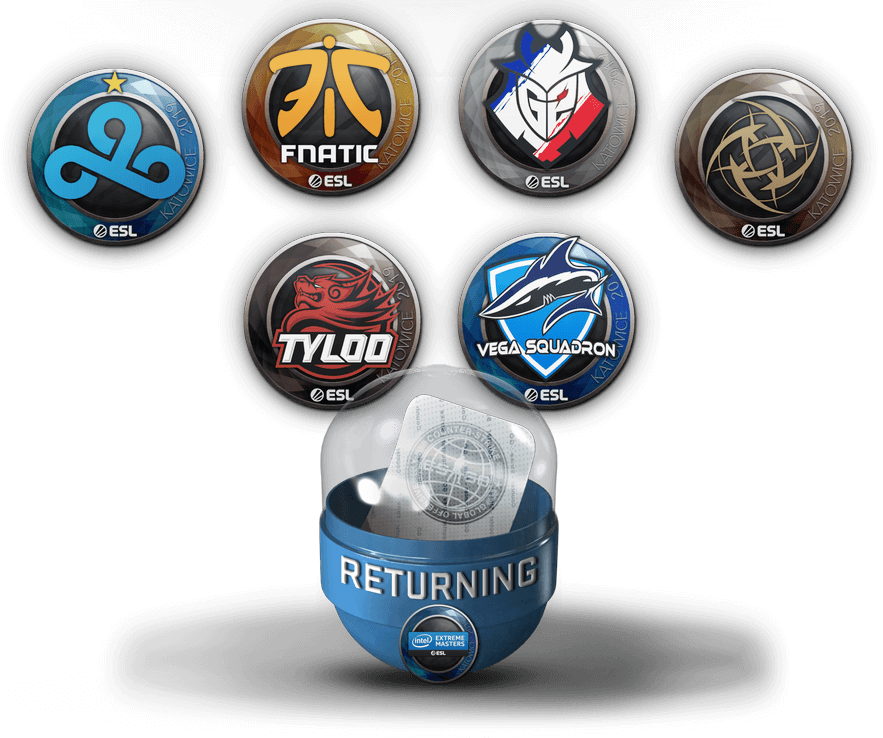 The Viewer Pass Will Contain A Number Of Items Such - Csgo Katowice 2019 Stickers (883x738), Png Download