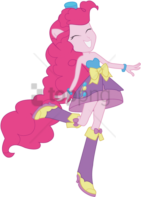 Free Png Download Equestria Girls Pinkie Pie Dress - Pinkie Pie Transformation Eg (480x671), Png Download