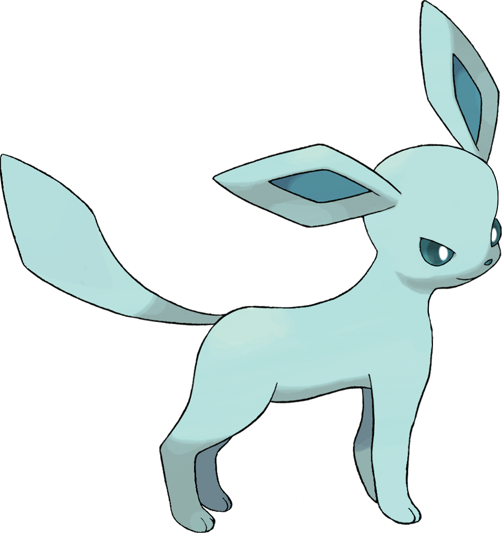 More Cursed Glaceon , - Pokemon Glaceon (996x1059), Png Download
