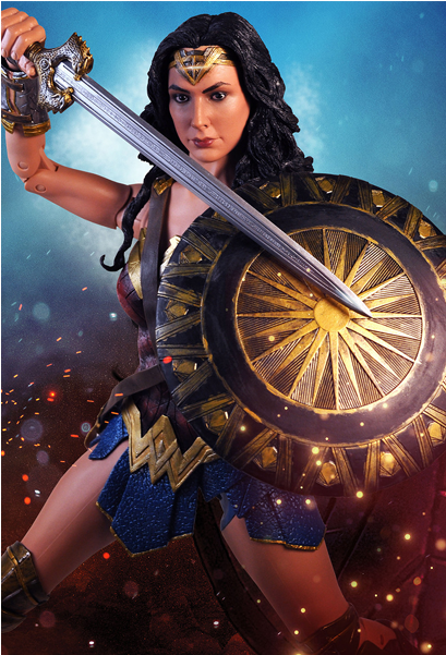 Wonder Woman Movie - Cg Artwork (600x600), Png Download
