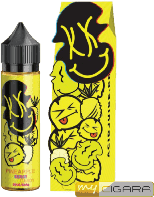 Nasty Acid Juice Pineapple Sour Candy Shake & Vape - Nasty Acid E Liquid (650x650), Png Download