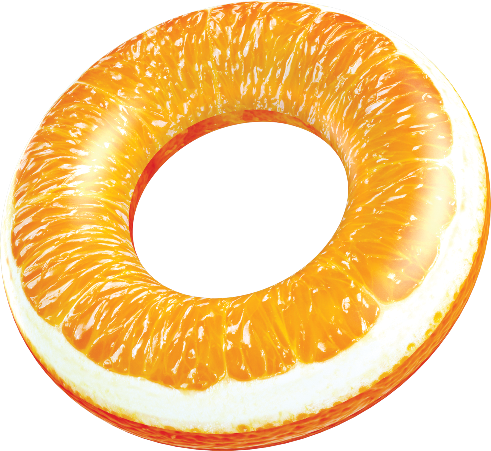 Orange Beach & Pool Tube (1600x1470), Png Download