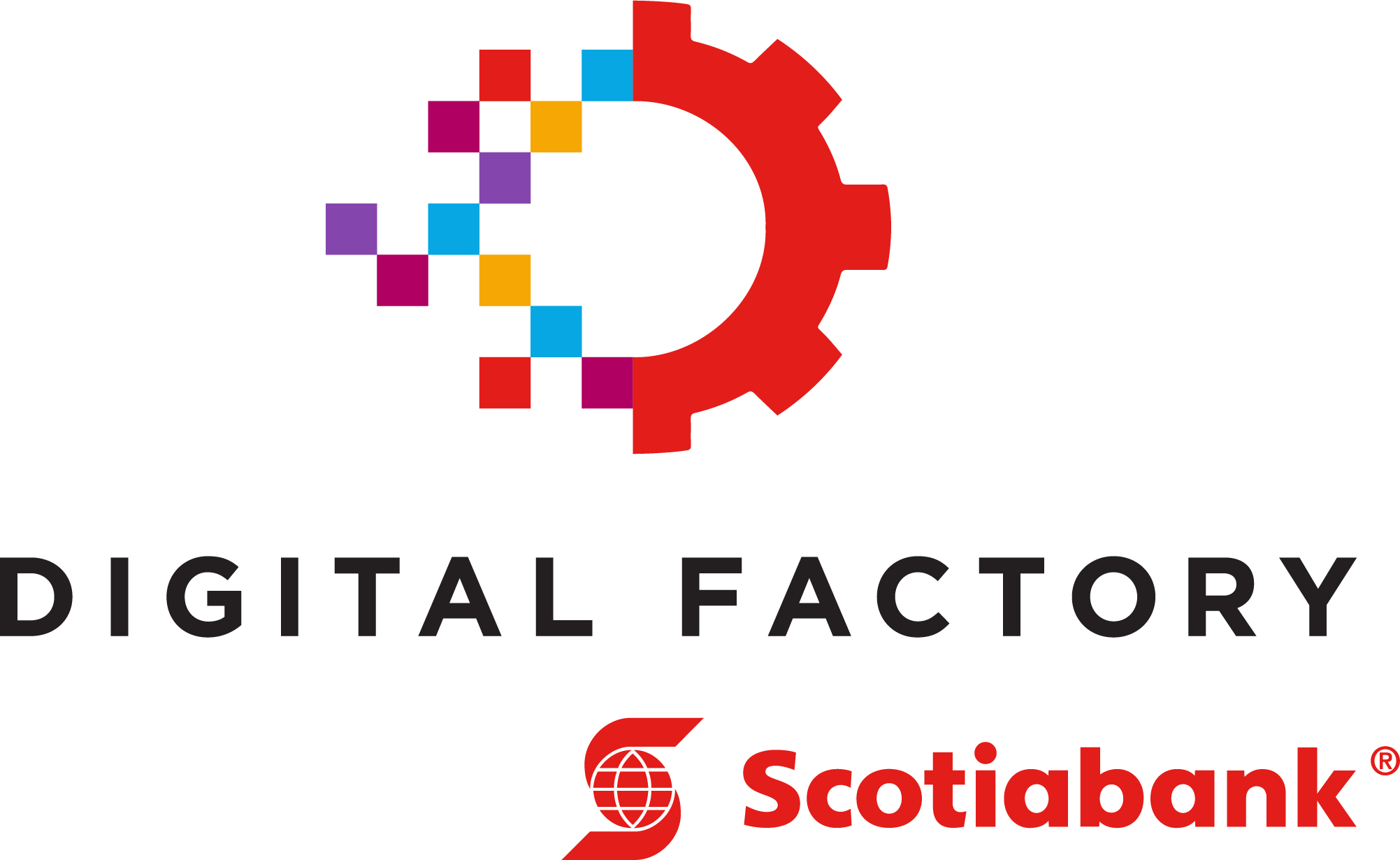 Png - Scotiabank Digital Factory Logo (2003x1230), Png Download