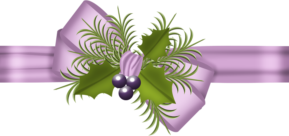 Lazos De Colores Png Scrapbook Navidad - Motivos De Navidad Png (1000x471), Png Download