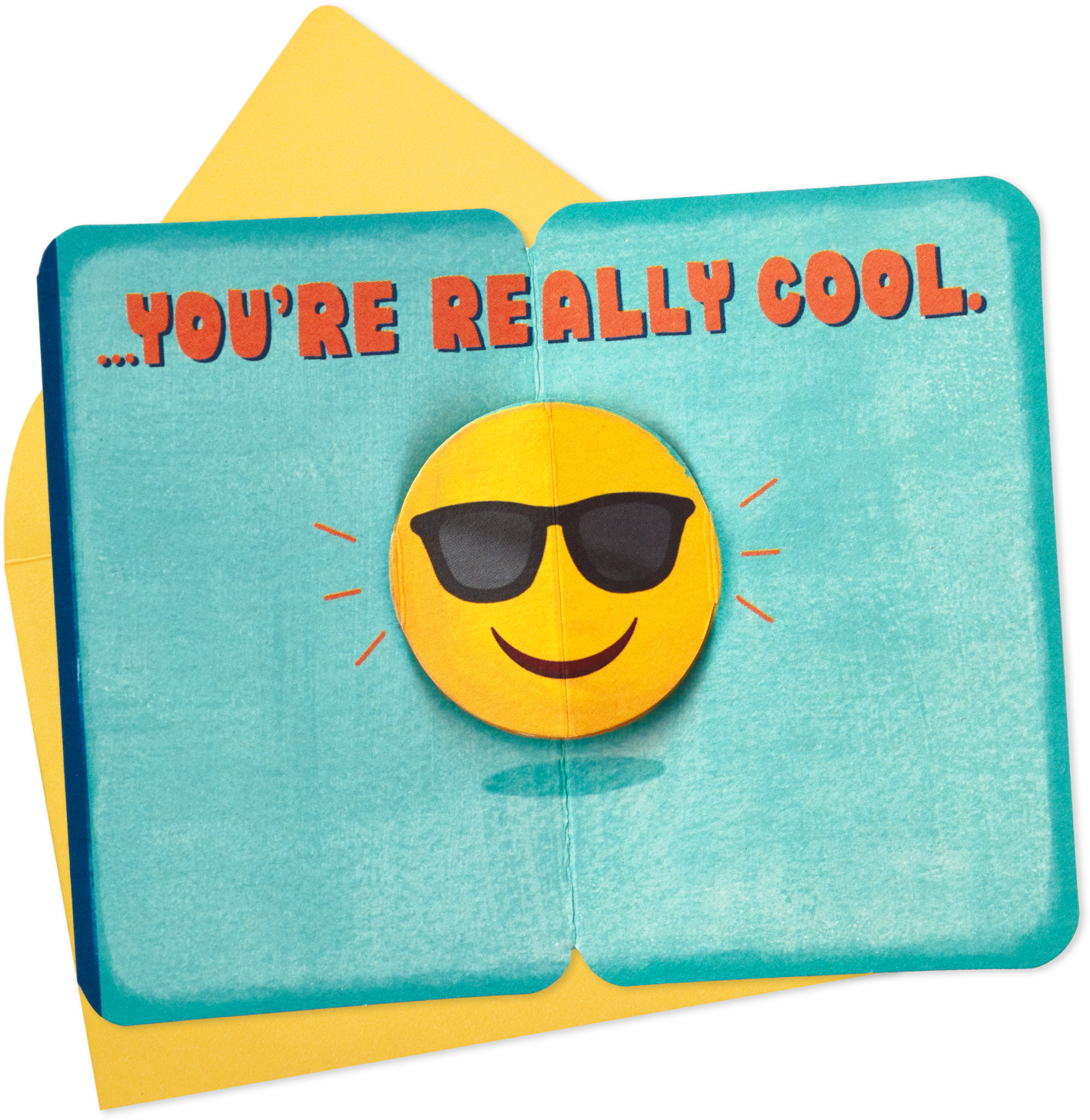 25" Mini Smiley Face Emoji Pop Up Thinking Of You (1470x1470), Png Download