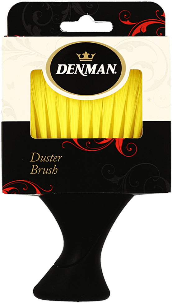 Denman Neck Duster Brush With Yellow Bristles - Paint Brush (1200x1200), Png Download