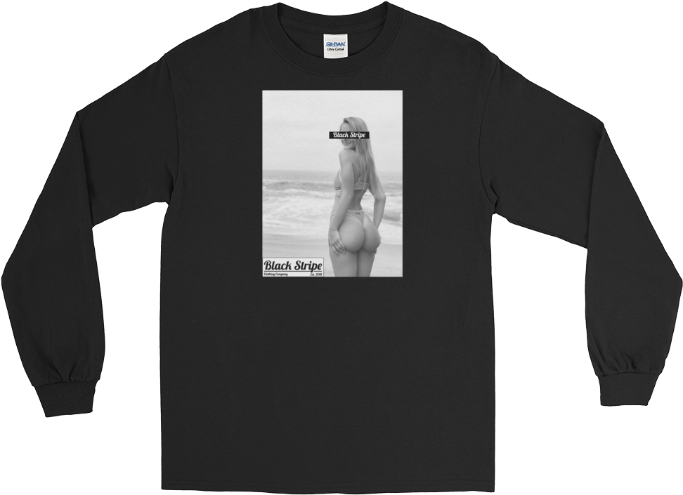 Long-sleeved T-shirt (1000x1000), Png Download