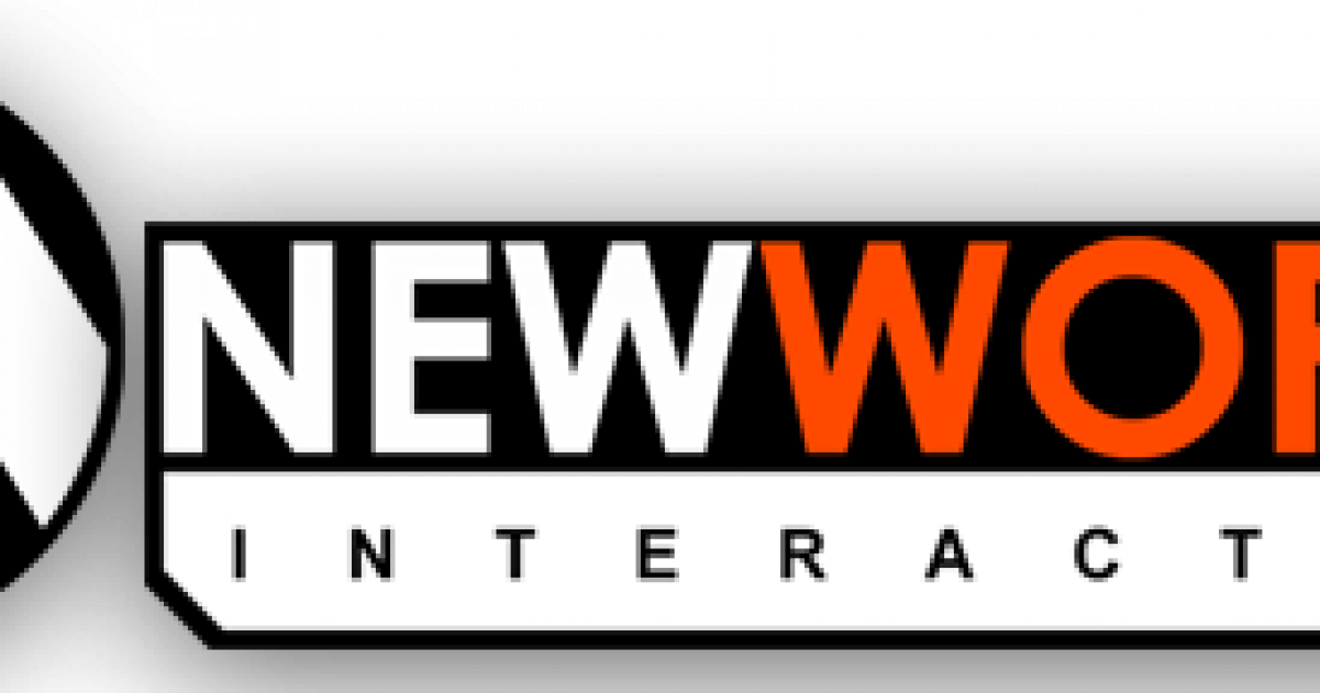 New World Interactive Logo (1201x631), Png Download