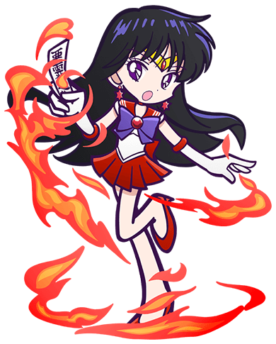 Sailor Mars - Sailor Moon (1008x578), Png Download