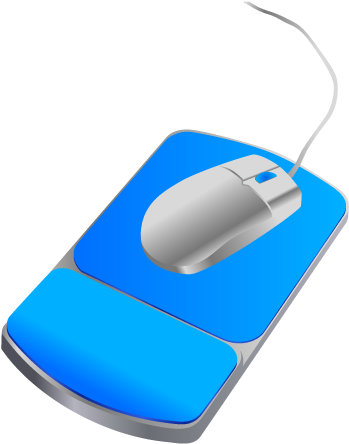 Computer Mouse Mousepad - Computer Mouse Vector (800x600), Png Download