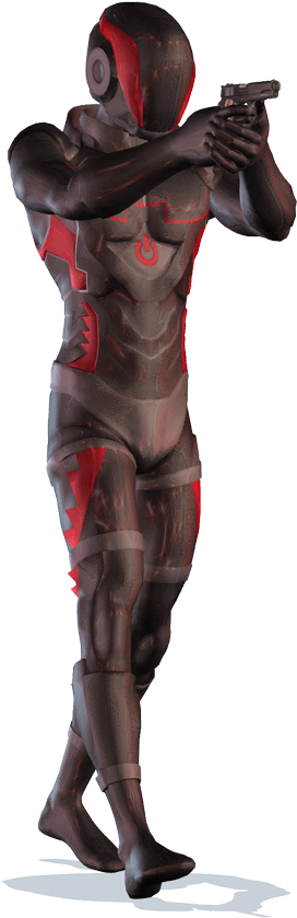 [fbx] Pistol Basic - Spider-man (864x864), Png Download