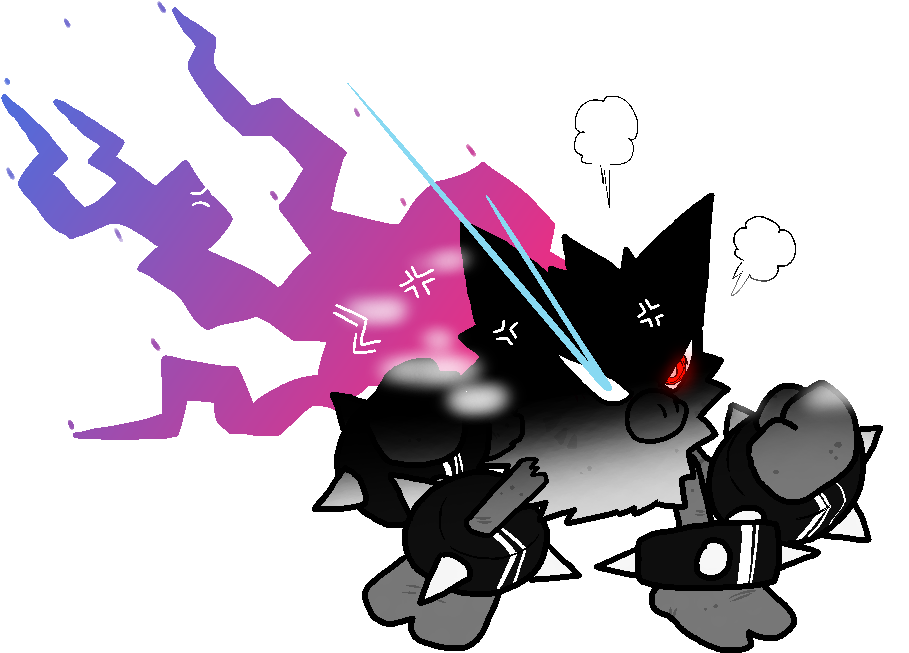 Mega Primeape - Illustration (970x700), Png Download