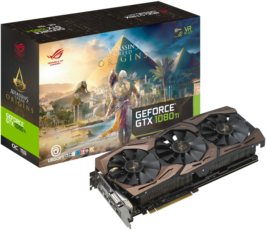 Rejoignez La Confrérie ⚔ La Rog Strix Geforce Gtx 1080 - Gtx 1080 Ti Strix (1200x1200), Png Download