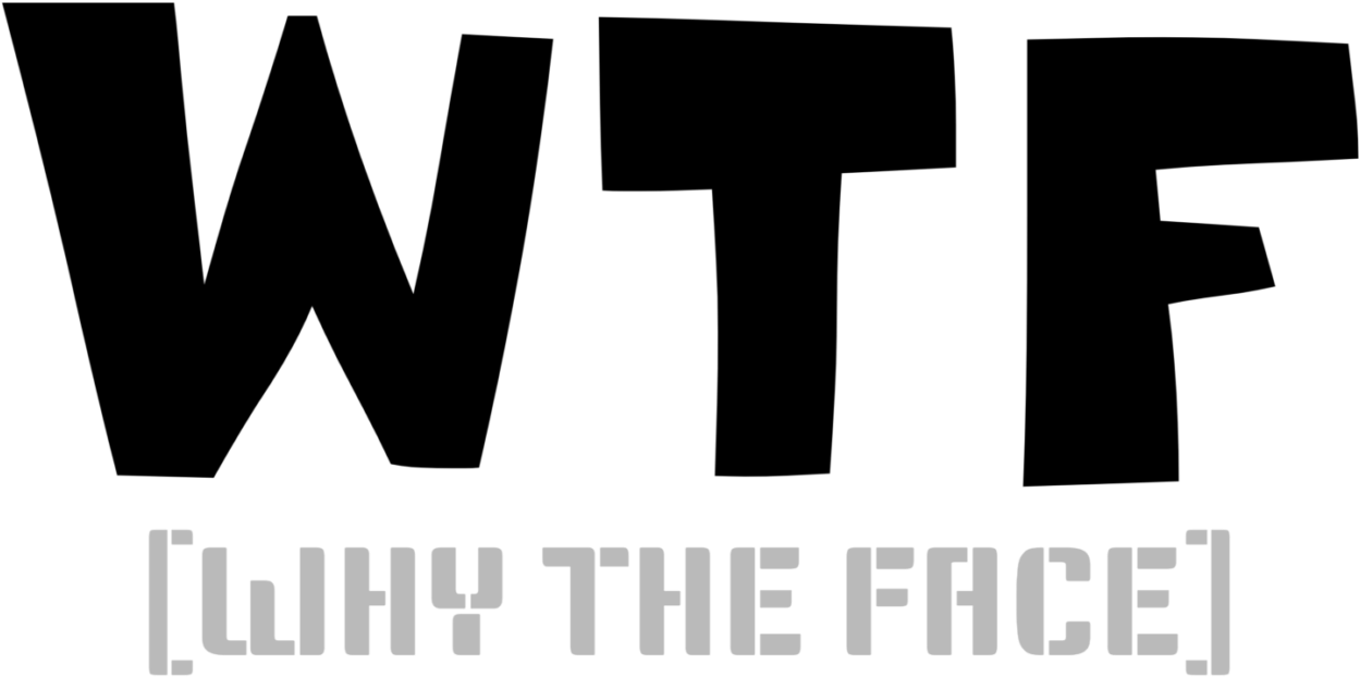 Wtf Why The Face White - Graphics (2048x2048), Png Download