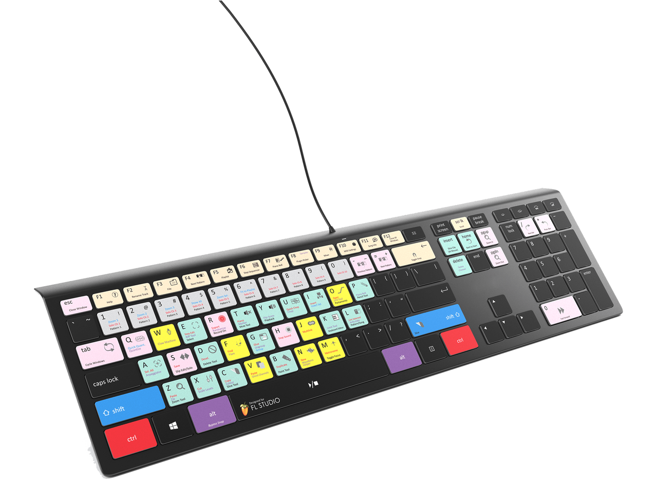 Fl Studio Keyboard - Computer Keyboard For Ableton (1280x1280), Png Download