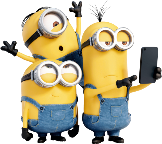Minion Sticker Whatsapp Png (715x635), Png Download