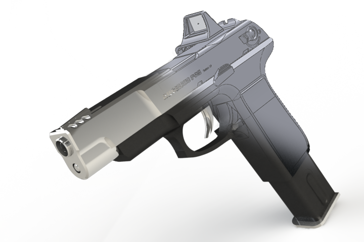 Ruger 9 - Firearm (720x480), Png Download
