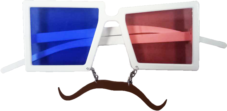 Profs Glasses 3 - Plastic (1000x522), Png Download
