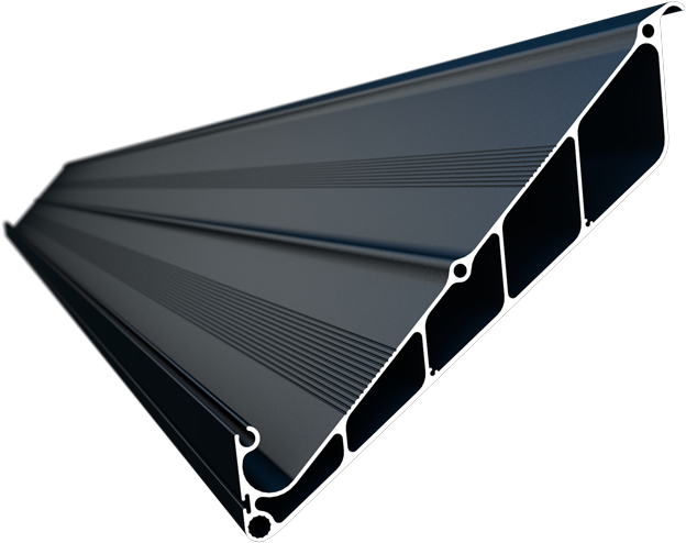 Integrated Panel Gutter - Awning (1000x800), Png Download