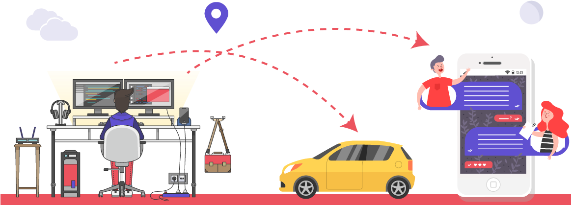 Dispatcher Panel Details - City Car (1162x448), Png Download