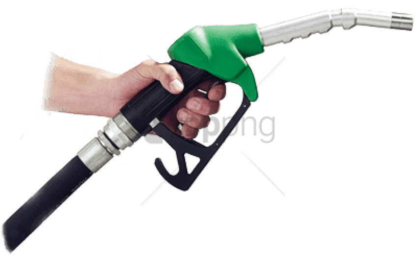 Free Png Download Hand Holding Petrol Pistol Png Images - Petrol Png (850x534), Png Download