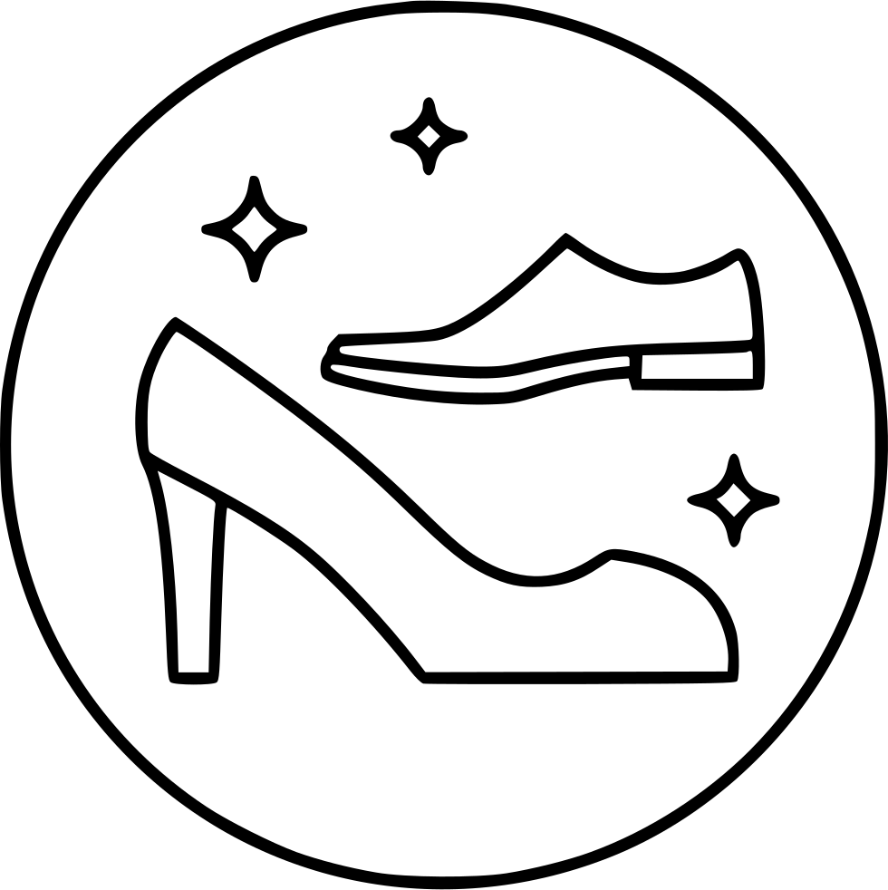 Png File - Icon Shoes Men Women (980x982), Png Download