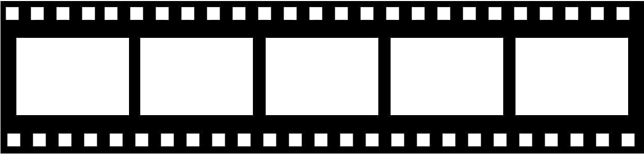 Tudo Para O Seu Photoscape/photoshop - Moldura De Fotos Filme (1280x394), Png Download