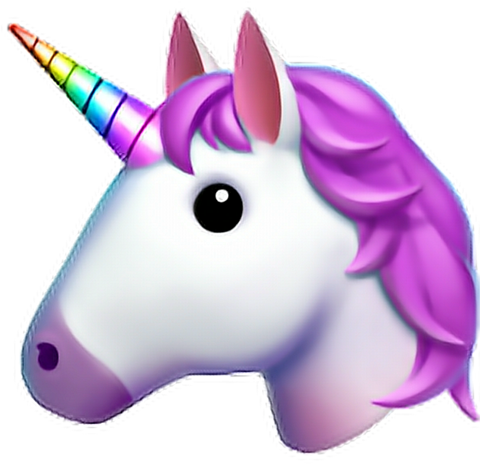 New Whatsapp Ios Sticker By Trixie Tumblr Ⓒ - Unicorn Emoji Png Transparent (1024x1024), Png Download