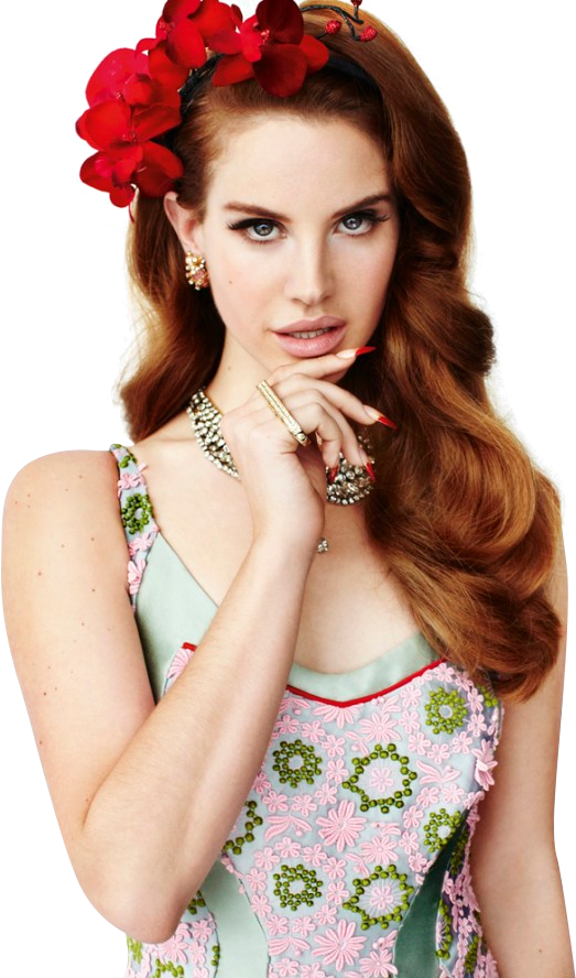 Capa Da Lana No Photoscape - Lana Del Rey Png (523x888), Png Download
