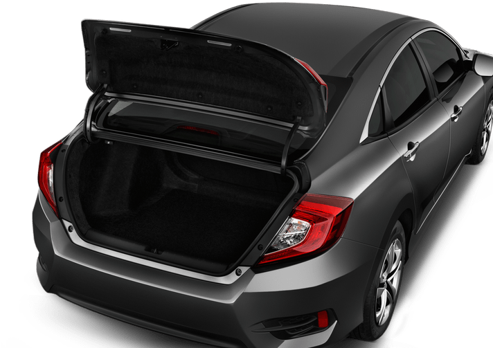 Honda Civic Or Similar - Honda Civic 2018 Trunk (800x531), Png Download