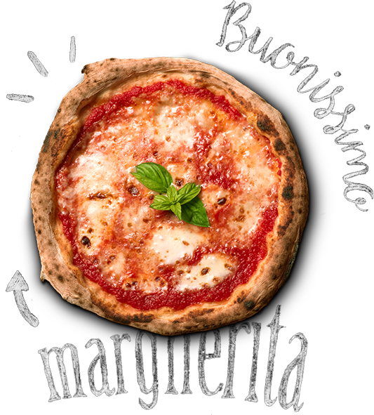 Pizza - Pizza Margherita Top View (533x591), Png Download