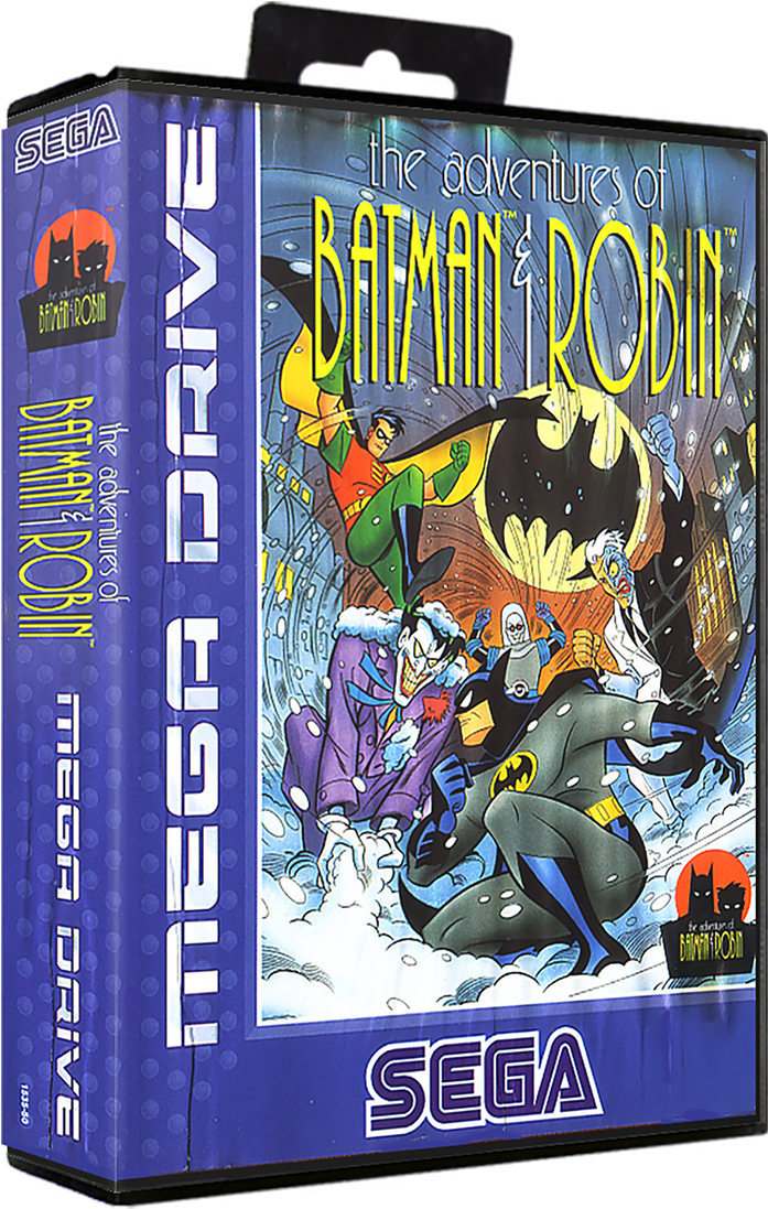The Adventures Of Batman & Robin - Adventures Of Batman And Robin Mega Drive (729x1134), Png Download