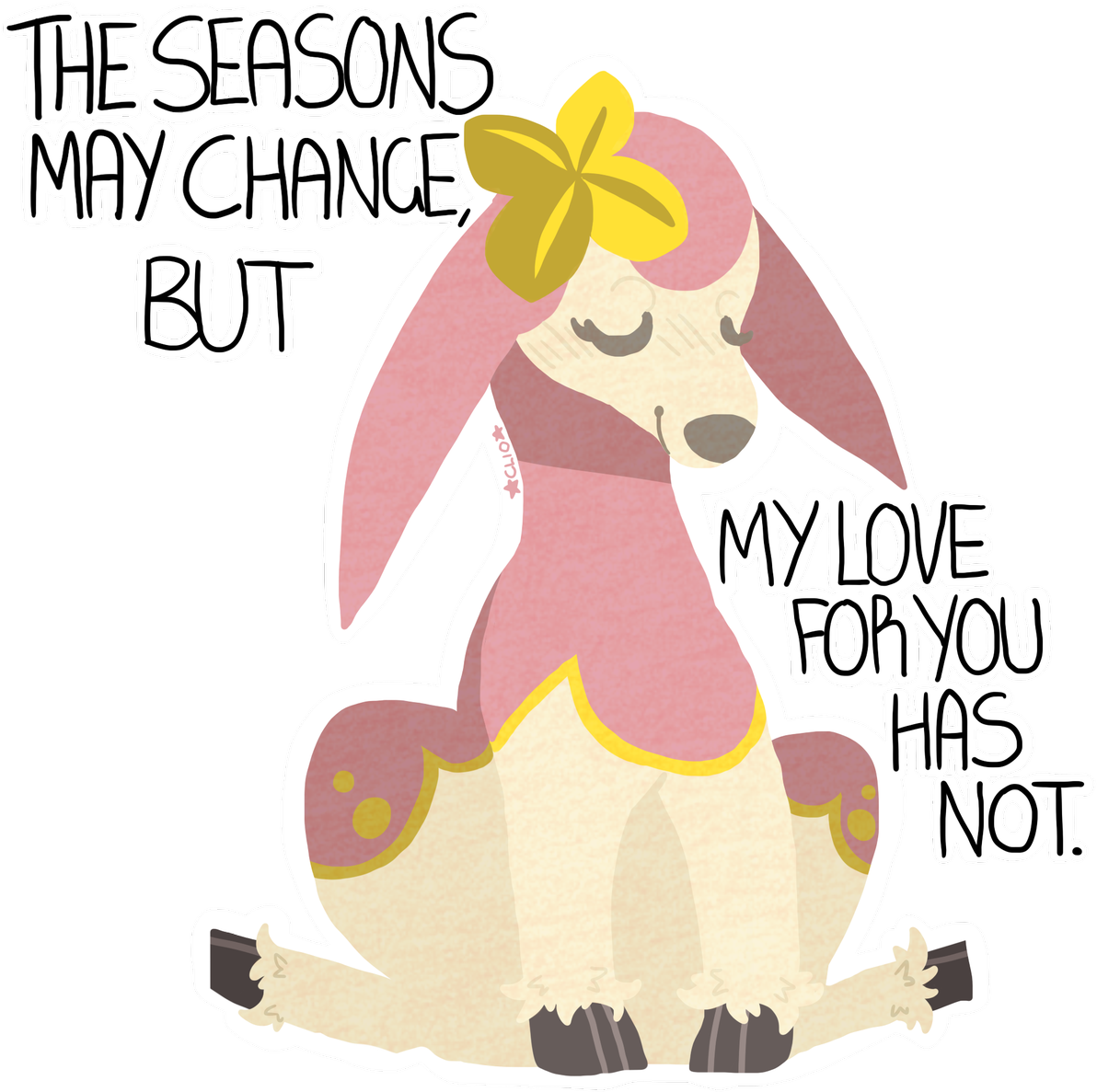 Pokemon Sticker Design Featuring - Cartoon (1200x1200), Png Download